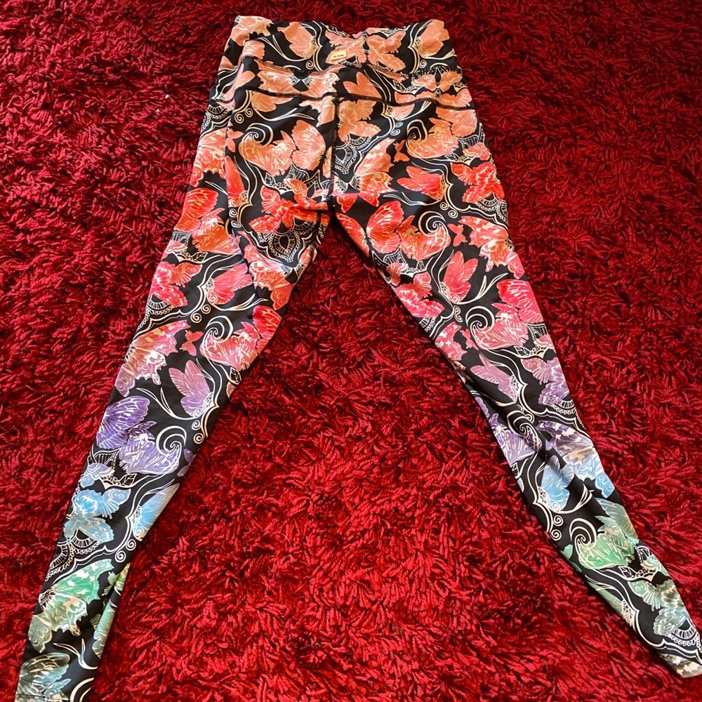COPY - Full length retro flower leggings!